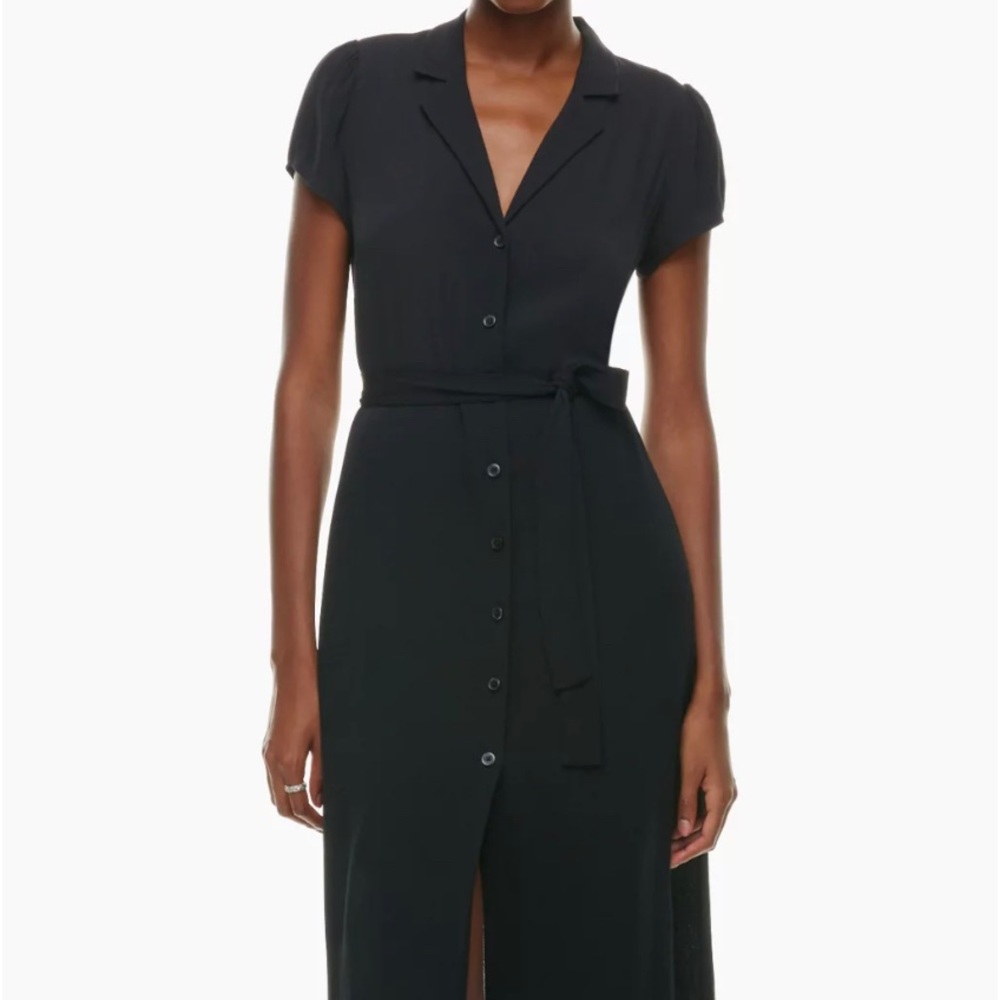 Perfect Condition Aritzia Black Shirtdress